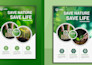 eco friendly logo branding design sustainable identity